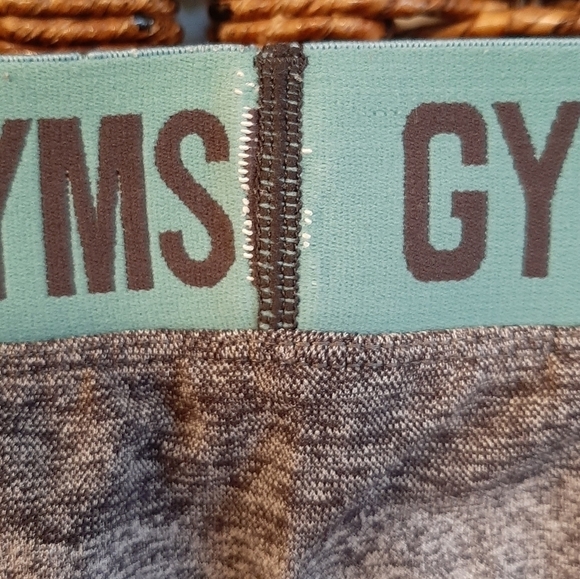 Gymshark Women's XXS Gray Flex Leggings Athletic Workout Training Gym Running - Picture 3 of 3